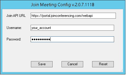 Outlook - Configure your Join account